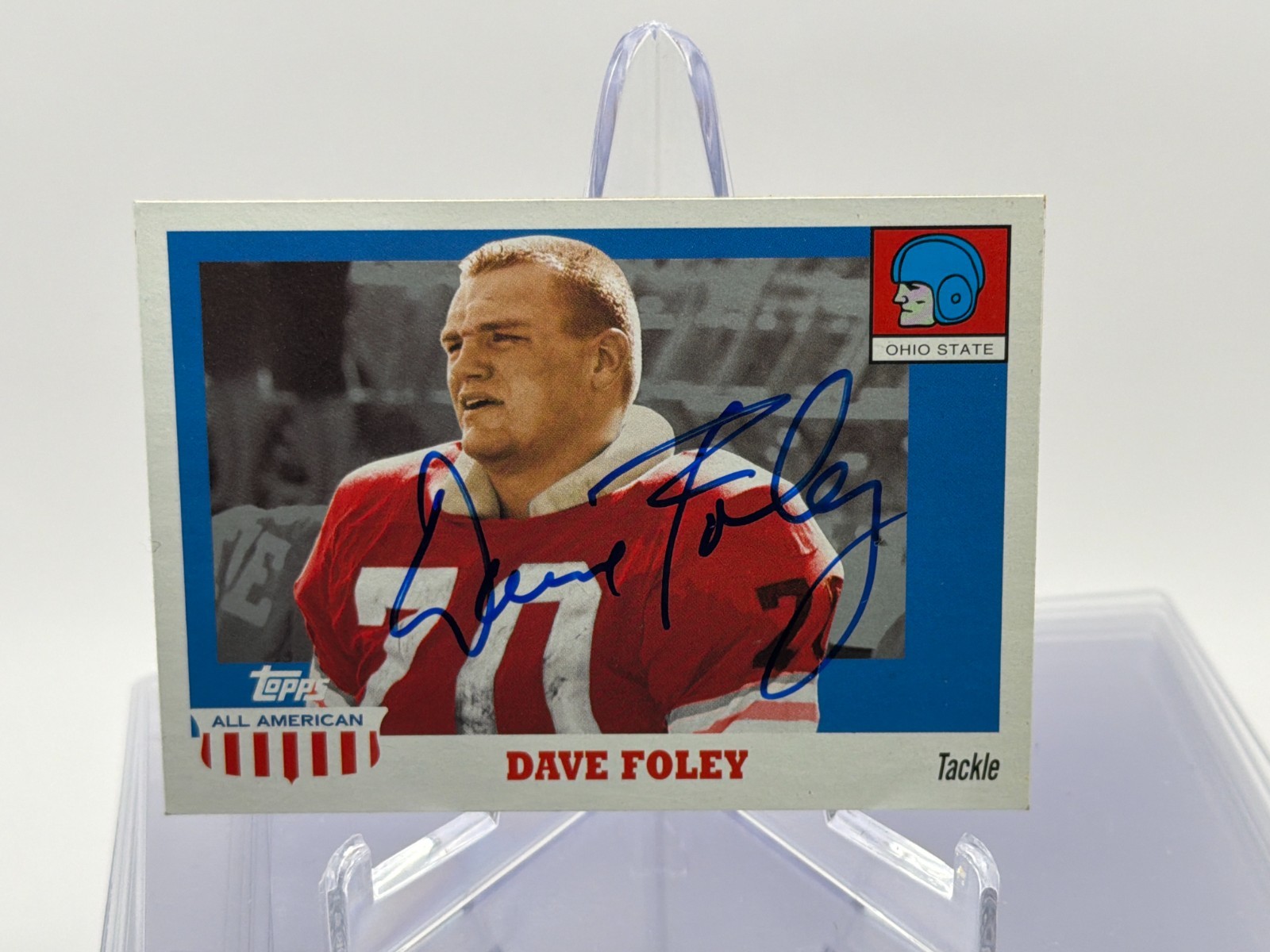 2005 Topps All American #20 Dave Foley autograph / signed