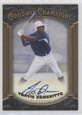 2015 Goodwin Champions 2014 Baseball Prospectus Travis Demeritte #184 Auto fm0