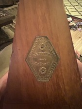 Vintage Seth Thomas Wood Wind Up Metronome De Maelzel Made in USA, works