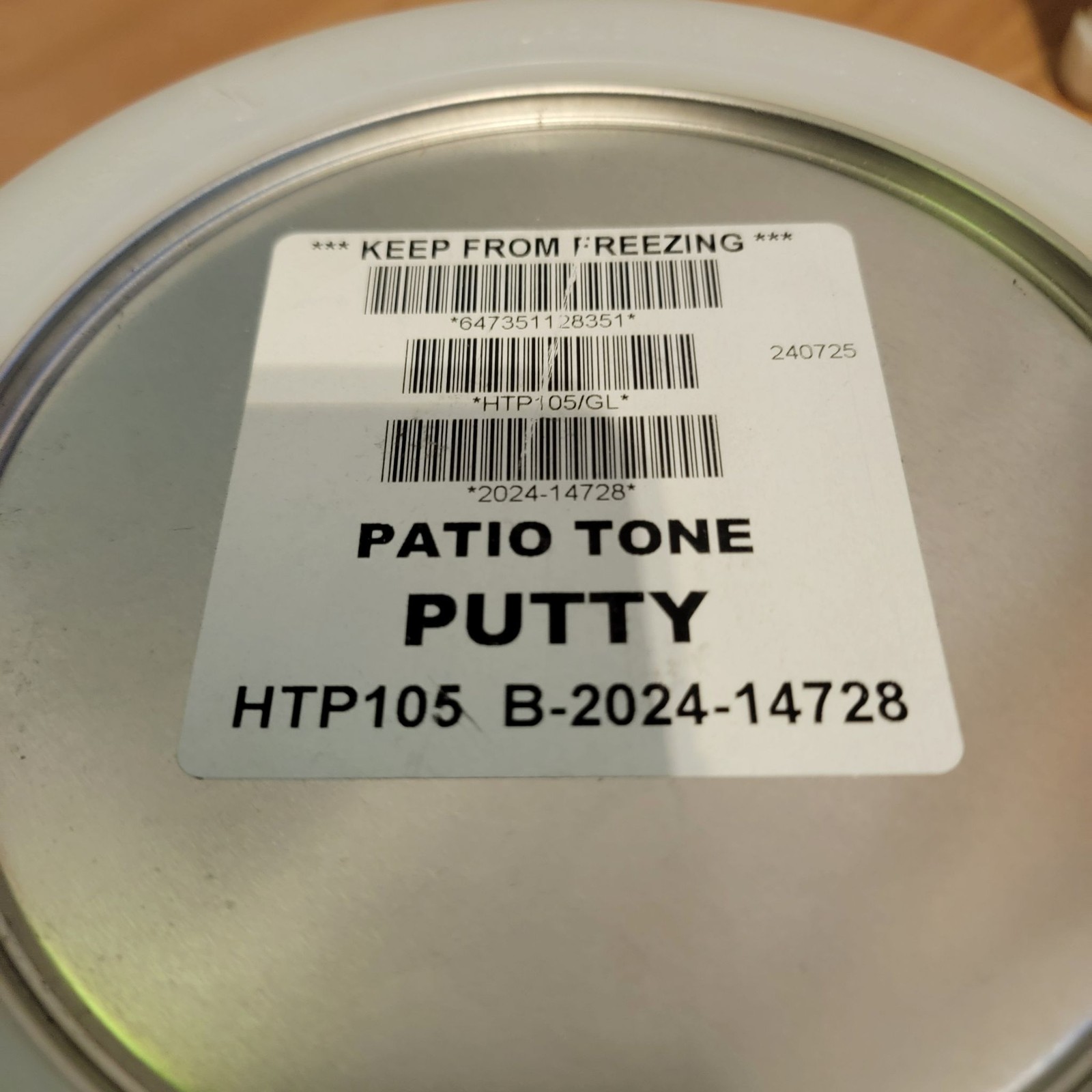 Heirloom Traditions Patio Tones Putty 1 Gal All-In-One Paint Non-Slip Deck