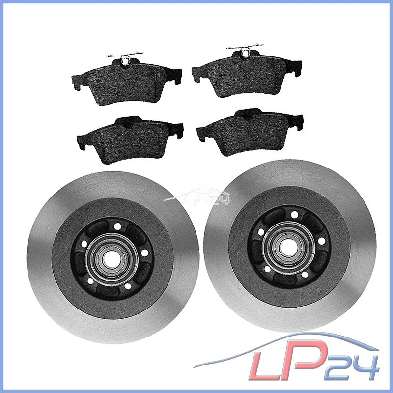 2x DISQUE+4x GARNITURE DE FREIN ARRIÈRE PLEIN Ø300 POUR RENAULT LAGUNA 3 2007- - Photo 4/4