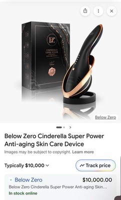 Below Zero Cinderella Super Power Anti-aging Skin Care Device