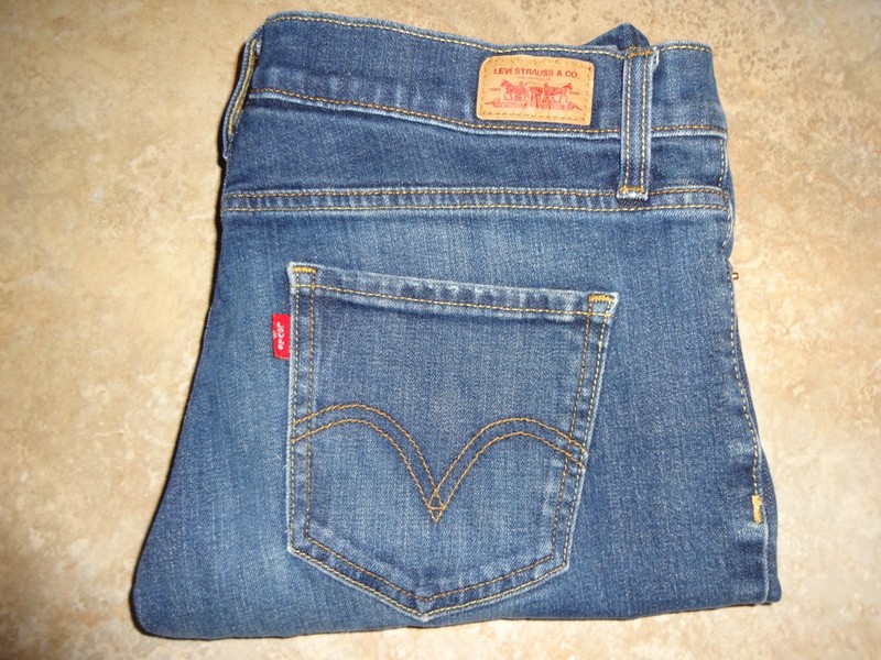 Levi's Boyfriend Original Women's Blue Jeans Size 5 Blue Denim