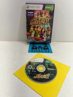 Kinect Adventures Microsoft Xbox 360  GOOD CONDITIONS ONE BOX  LTTLE DAMAGED