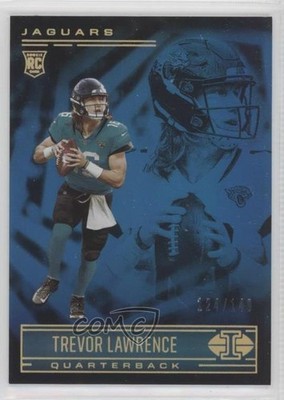2021 Illusions Trophy Collection Light Blue /149 Trevor Lawrence Rookie RC 00jz
