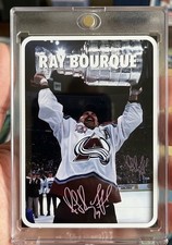 “Stanley Cup Lift”  ~ Ray Bourque Hockey Card - Colorado Avalanche Full Art