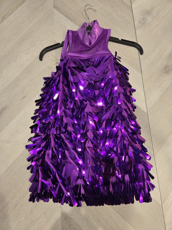Wiseman Showtime Dance Costume Size IC Color Purple