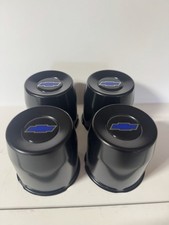 4 Chevyblack Weld Racing Steel Center Caps 6 Lug Wheels 4.25 Od 4 12 Tall