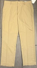Perry Ellis Portfolio Modern Fit Beige Dress Pants Size 34x30 NWT