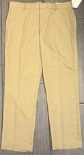 Perry Ellis Portfolio Modern Fit Beige Dress Pants Size 34x30 NWT