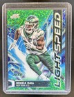 2025 Topps Cosmic Chrome Breece Hall Green Space Dust Refractor (RAW)