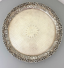 KIRK REPOUSSE Sterling TRAY SALVER 21 oz