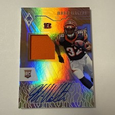 2018 Panini Phoenix Rookie Jersey Autograph Orange Mark Walton 109/149 Bengals