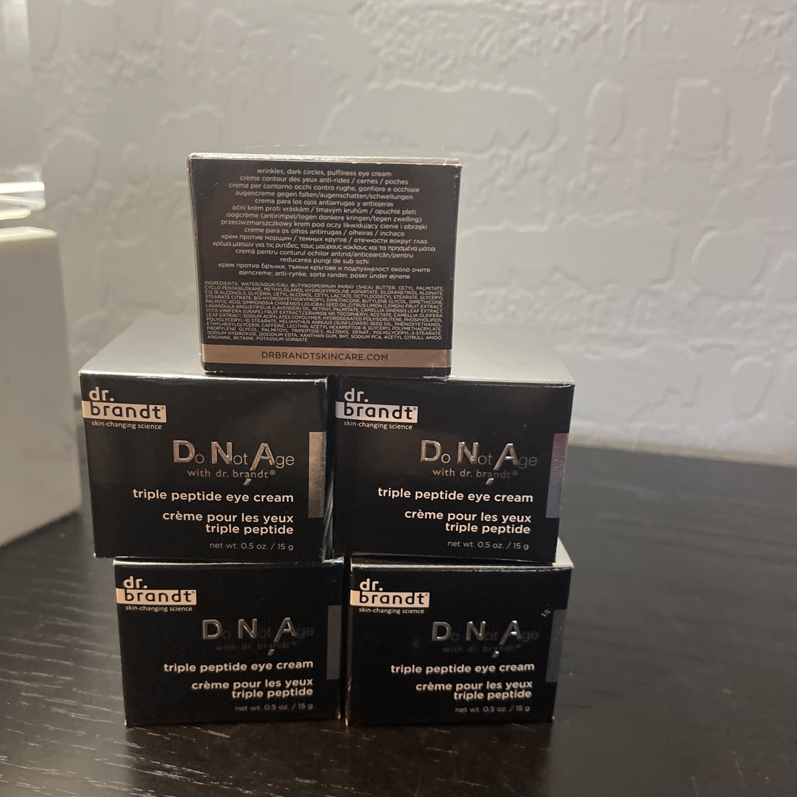 Dr Brandt Triple Peptide Eye Cream 0.5 oz 15g Full Size ~ Brand New in Box!! ❤️