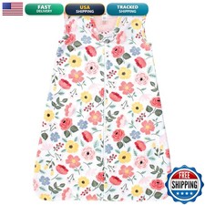 Hudson Baby Unisex Sleeping Bag Wearable Blanket Modern Botanical 6-12 Months