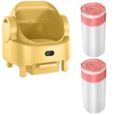 Self-Cleaning Cat Litter Box Liners, Odor-Control Waste Bags, 2 Rolls