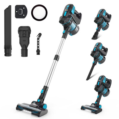 V770 Cordless Handheld Vacuum Cleaner 6-In-1 20Kpa Powerful Lightweight Stick Va