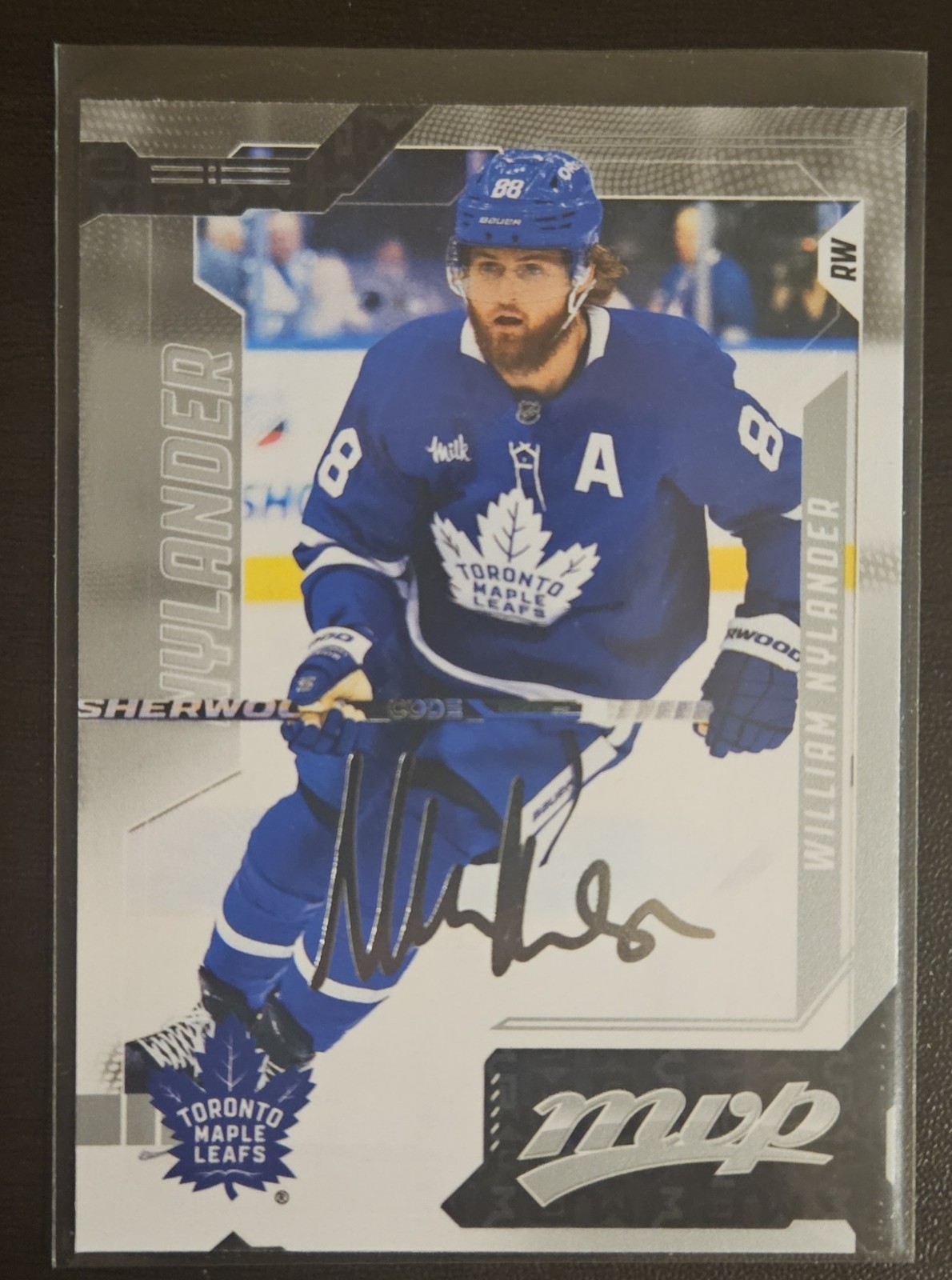 William Nylander Toronto Maple Leafs 2026-27 Upper Deck MVP Silver Script #76