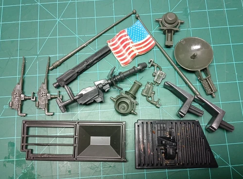 Vintage 1983 Gi Joe Headquarters Command Center Parts Lot