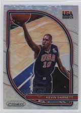 2020-21 Panini Prizm USA Basketball Silver Prizm Kevin Garnett #4 HOF 11es