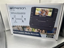 Emerson EMT-1200-Multi Function Media Recorder with LCD Screen - White - NewOpen