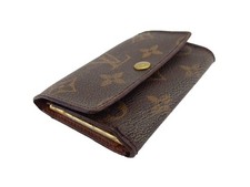 LOUIS VUITTON Key holder Brown beige gold Women M62630 Authentic secondhand