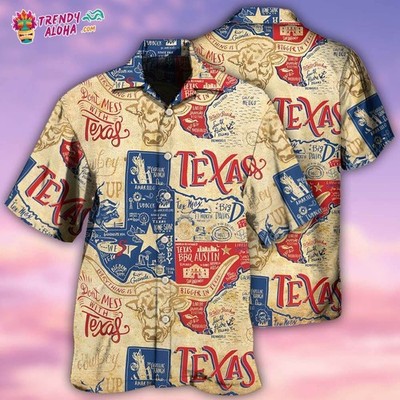 Texas Peace Life Style Don T Mess Hawaiian Shirt   Trendy Aloha