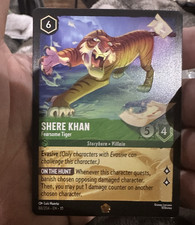 Disney Lorcana Shere Khan - Fearsome Tiger 88/204 Legendary Whispers in the Well