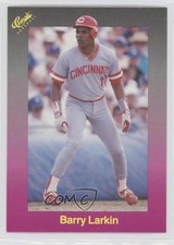 1989 Classic Update Purple Travel Edition Barry Larkin #165 HOF 1z7