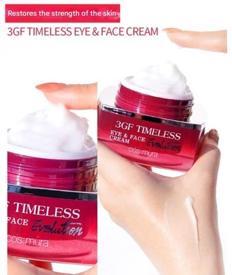 COSMURA 3GF Timeless Evolution Eye & Face Cream 50ml Nourishing
