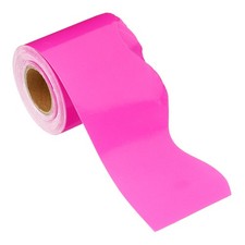 Bulletin Board Border 2.24" x 32.8Ft Scalloped Trim Strips Decor Dark Pink