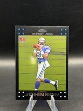 2007 Topps Chrome Calvin Johnson Rookie RC #TC200 Detroit Lions