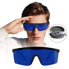 PC Laser Protection Glasses OD4 Safety Eye Goggles for Red Blue Infrared Light