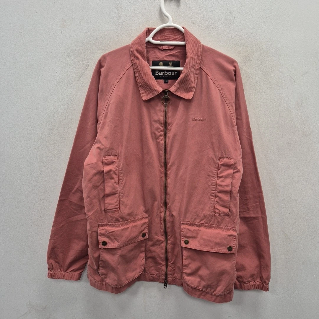 Barbour Casual Domus Cargo Chore Lightweight Dusty Pink Country Jacket Large
Opens in a new window o