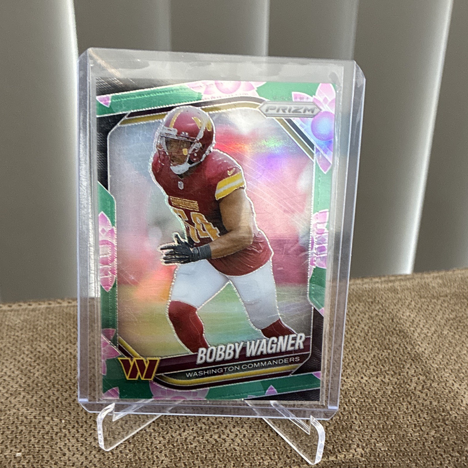 2025 Panini Prizm Football Bobby Wagner Washington Commanders #261 /18