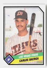 1989 CMC Las Vegas Stars #18 Carlos Baerga