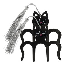 2 PCS Metal Music Book Clips Cat Page Holder Bookmark Piano Reading