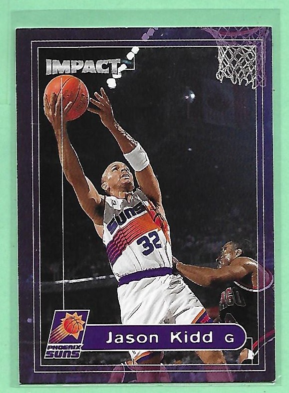 1999-00 Fleer/Skybox Impact Basketball Jason Kidd #120 Phoenix Suns👍