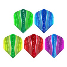 Harrows SILIKA LUMEN FLIGHT Stongedard Green 5120 Dart Flight