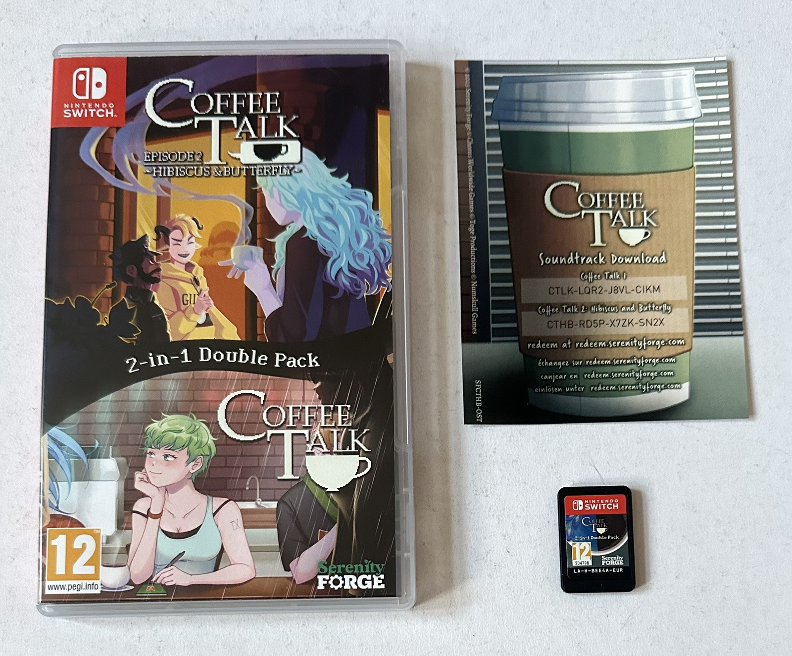 Coffee Talk 1 + And & 2 II Double Pack Nintendo Switch Boxed PAL