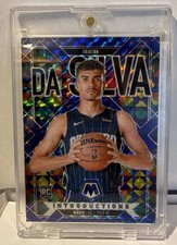 2024-25 Panini Mosaic - Introductions Tristan da Silva #5 Blue Mosaic /199 (RC)