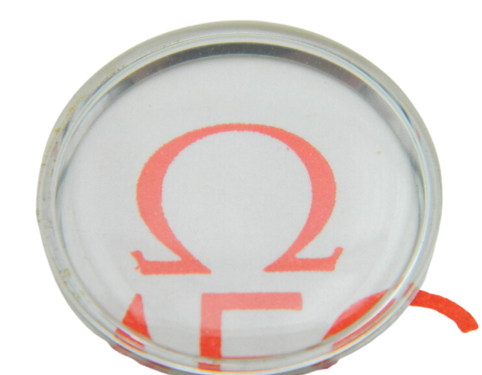 Verre Omega 596 004 de rechange pour montre avec boîtier PZ5266