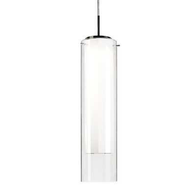 Kuzco Verona 19'' LED Pendant, Brushed Nickel/Opal - PD41305-BN