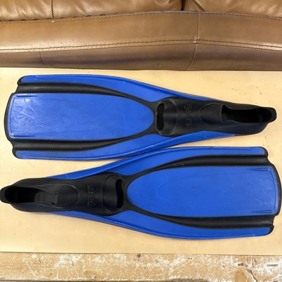 Mares Scuba Snorkel Fins Flippers, Blue, Size 3.5-4.5   EU 36-37
