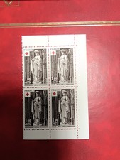 FRANCE 1976 Y&T 1911 CROIX ROUGE BLOC DE 4 TTB