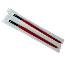 NIP Smashbox Shadow Liner Makeup Brush 28 Flat Precision Full Sz SET 2