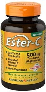 American Health Products Ester-C 500 мг с цитрусовыми биофлавоноидами 120 VegCap