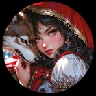 Hayleybug 1 oz The Wolf's Vow Riding Hood silver Rose Gold w/ COA POP 5 Round #5