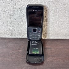 Vintage Nokia Model 1680c-2 Black Cellular Phone - UNTESTED AS IS