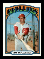 1972 Topps #139 Tim McCarver   NM/NM+ X3702540